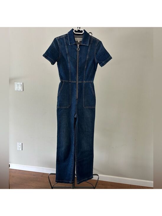 Denim Forum Pants - Aritzia Denim Forum The Francoise Jumpsuit, Size XSmall.